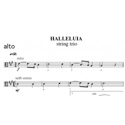 HALLELUIA (strings trio)