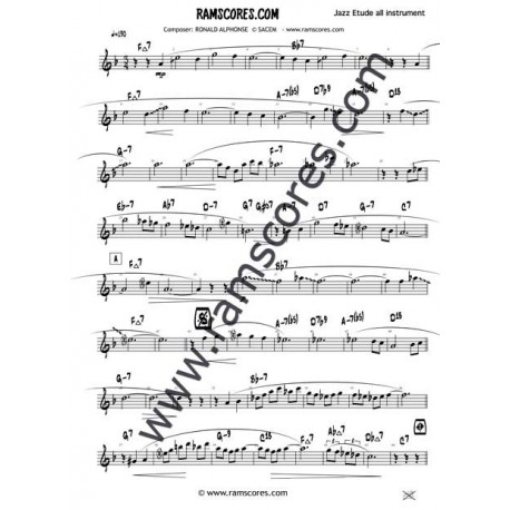 Eb JAZZ SOLOS 1 (sheets music)